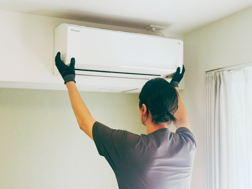 エアコン移設
